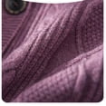 thumbnail image 3 of Pyhlmscde Women's Knit Solid V Neck Button Down Sleeveless Cardigan, Cardigan Sweaters for Women, Womens Vest, Sweaters for Women, 3 of 4