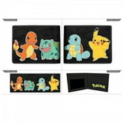 Pokemon Charmander Squirtle Bulbasaur Pikachu Group Bi-Fold Wallet