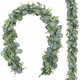 thumbnail image 1 of Guirnalda de hojas de eucalipto artificiales de 5,9 pies de largo para arco de boda, decoración de puertas, mesas, interiores y exteriores, 1 of 5