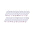 thumbnail image 3 of Hanes Girls' No Show Socks, Super Value Pack, 20-Pairs White M, 3 of 4