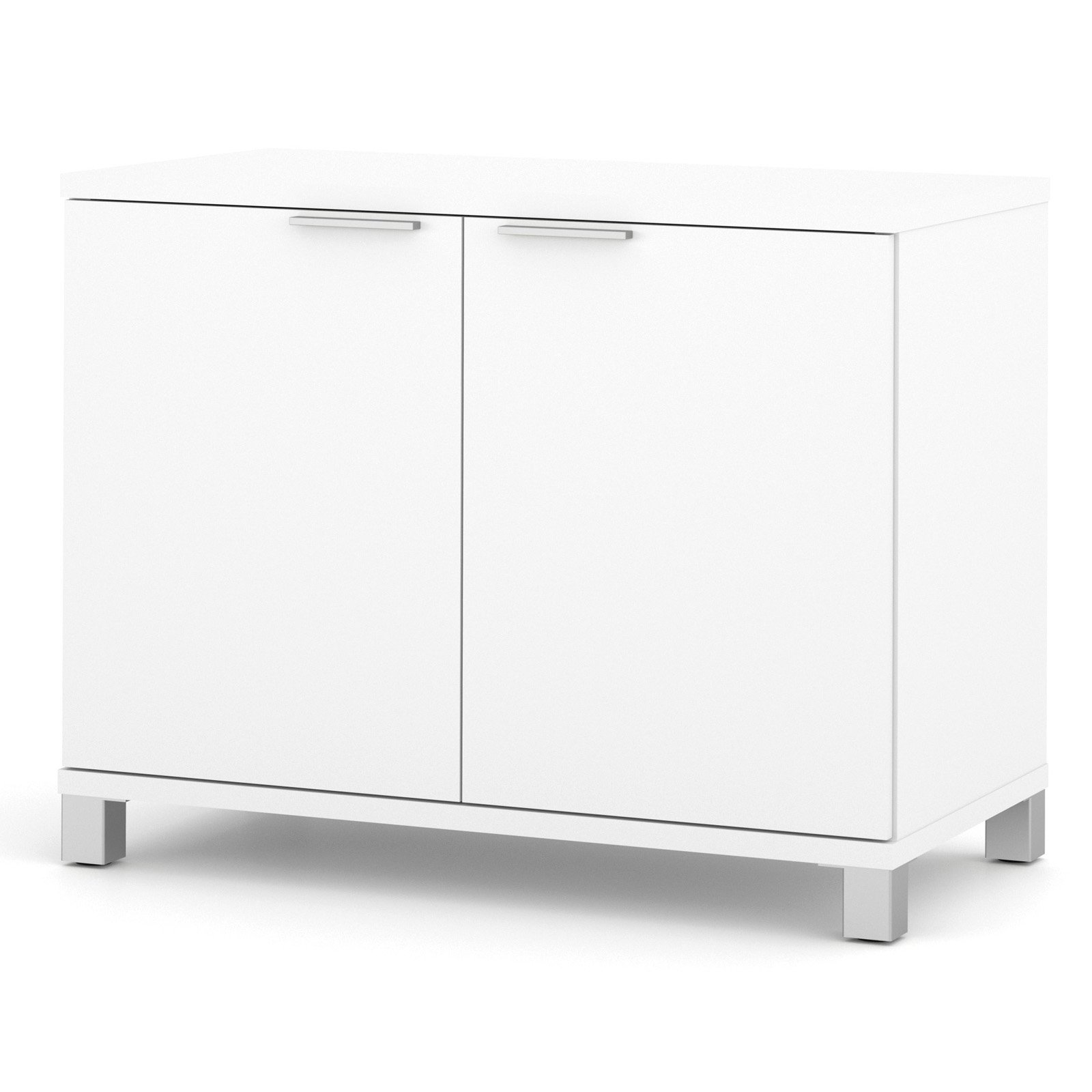 Bestar ProLinea 2Door Storage Unit, White