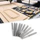 thumbnail image 4 of Broca De Enrutador De 3.175 Mm, Broca De Enrutador De Tallado Grabado De Talla De Madera Broca De Enrutador De Grabado Confiable Broca De Enrutador De 10 Piezas Durable Para Amonsee 60° x 0,1 mm, 4 of 8