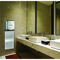 thumbnail image 3 of Alpine Stainless Steel Hand Dryer Wall Guard - 31.8" x 15.8" Hand Dryer Splash Guard Steel for Wall Damage & Splash Protection with Ultra Strength Adhesive, 3 of 3