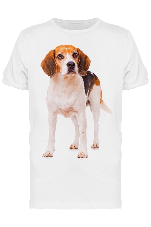 A Standing Beagle T-Shirt Men -Image by Shutterstock, Male x-Large