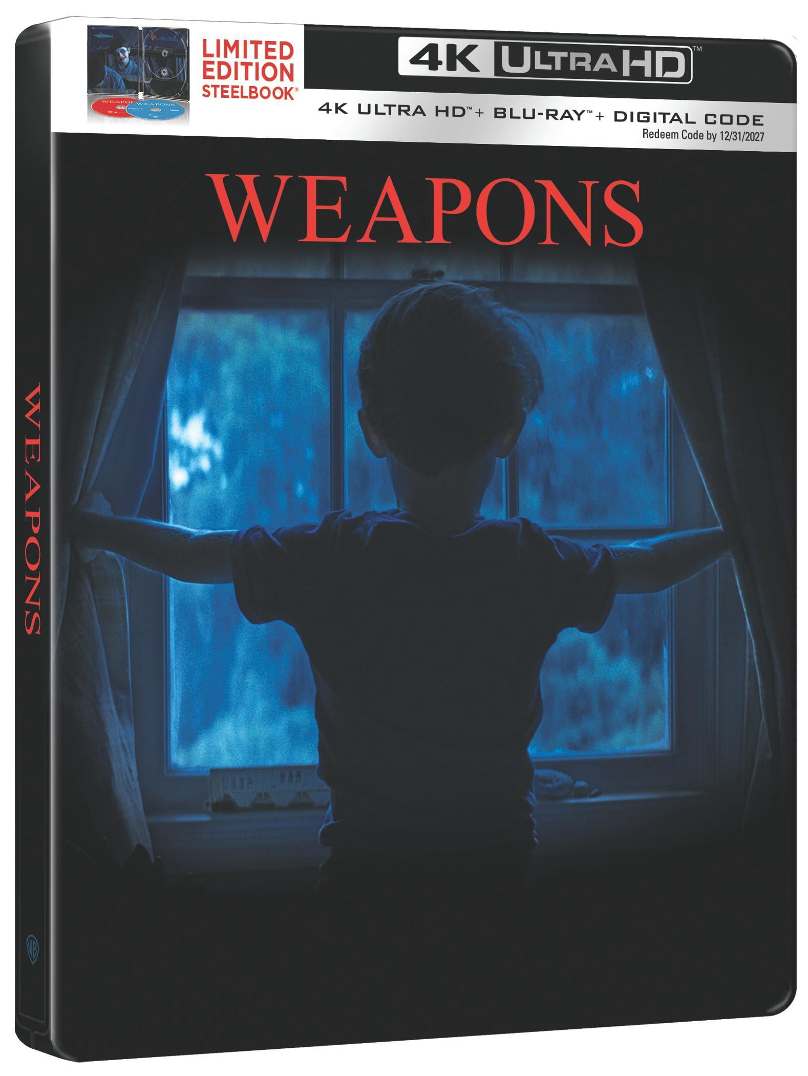 Weapons (Steelbook) (4K Ultra HD + Blu-ray + Digital Copy), Horror, Warner Bros.