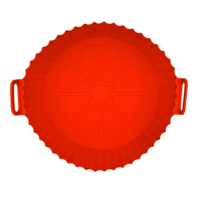 Accesorios de silicona para freidora de aire Olla de silicona para freidora de aire Sartén multifuncional forrada