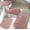 Rustic Lattice Dark gray, variant on CHAKME 4pcs Bathroom Rugs Set with U-Shaped Mat, Non Slip, Quick Drying, Ultra Soft and Water Absorbent Bath Rug Mat Carpet Machine Washable 20"x32"+17"x24"+U 20"x24"+15"x18" GRAY