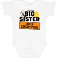thumbnail image 3 of Inktastic Big Sister Under Construction Girls Baby Bodysuit, 3 of 5