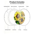 thumbnail image 4 of Jigsaw Acrylic Puzzle Suncatcher, Flower and Sunset Stained Glass Style Window Hanging Ornament, 7.5 Inch Sun Catcher with Multiple Floral & Nature Designs for Home & Window Decor, 4 of 8