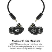 MEE Professional MX1 PRO Dynamic Driver Musicians In Ear Monitor Headphones with Balanced Sound