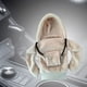 thumbnail image 3 of Sudadera con capucha para palanca de cambios de coche, divertida sudadera con capucha para palanca de cambios Caqui, 3 of 6
