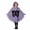 Purple, variant on LILIYA Ghost Cloak Outfit Boy Girl Hooded Cloak Halloween Cos Clothes Spooky Capes Playful Home Wear