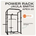 thumbnail image 4 of Jaula Multifuncional Gimnasio Droplet Apex-10 Power Rack, 4 of 12