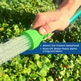 Rinseroo Quick Release Universal Garden Hose Sleeve & Sprayhead. Easy