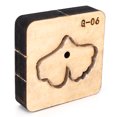 thumbnail image 1 of Handmade Leather Craft Cutting Die DIY Hand Tool For Leather Patterns, Labels, And Cardboard G-01 - G-08, 1 of 8