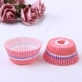 thumbnail image 3 of FRCOLOR  100 Pcs Cake Baking Cup Cupcake Liners Jumbo Containers Red, 3 of 8
