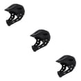 thumbnail image 2 of Greeniant Casco para niños Transpirable y cómodo para un ciclismo seguro Casco de ciclismo para niños Casco de bicicleta para niños Negro Type1 NO1, 2 of 6