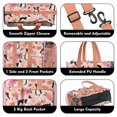 thumbnail image 3 of Teacher Tote Bag,Boston Terrier Dog and Flower Florals Teacher Utility Tote Bag,Large Work Tote Bags for Women with Multiple Pockets,Top Zipper Closure,13.8x10.6x6.7 Inch, 3 of 5