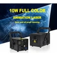 thumbnail image 1 of Jacmui Iluminación de Escenario con Haz Láser de 10 Vatios, Techo Interior, Láser Que Cambia de Color RGB, 1 of 9
