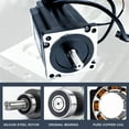 thumbnail image 2 of Nema 34 Stepper Motor Kit,Closed Loop 12N 8.5N 4.5N DC Motor With Driver HBS860H & Power Supply 400W 60V For Cnc Kit Machining, 2 of 5