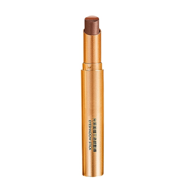 Fankiway Three Color Eye Stick Delicate Pearlescent Gradual Change Glitter Fine Powder Lazy Novice Eye Stick