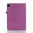 thumbnail image 5 of Epicgadget Case for iPad Air 5 10.9 Inch (2022) / iPad Air 4 10.9 Inch (2020) / iPad Pro 11 11 Inch (2021) Auto Wake/Sleep PU Leather Stand Cover with 2 Pieces Glass Screen Protector (Purple), 5 of 6