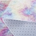 thumbnail image 5 of SAFAVIEH Rainbow Jaki Abstract Shag Area Rug, Rainbow, 6' x 9', 5 of 10