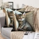 thumbnail image 1 of Juego de almohadas con estampado de animales bonitos para dormitorio, sala de estar, sofá, cojín de 45 x 45 cm para decoración de sofá y sala de estar, funda de almohada aterciopelada., 1 of 6