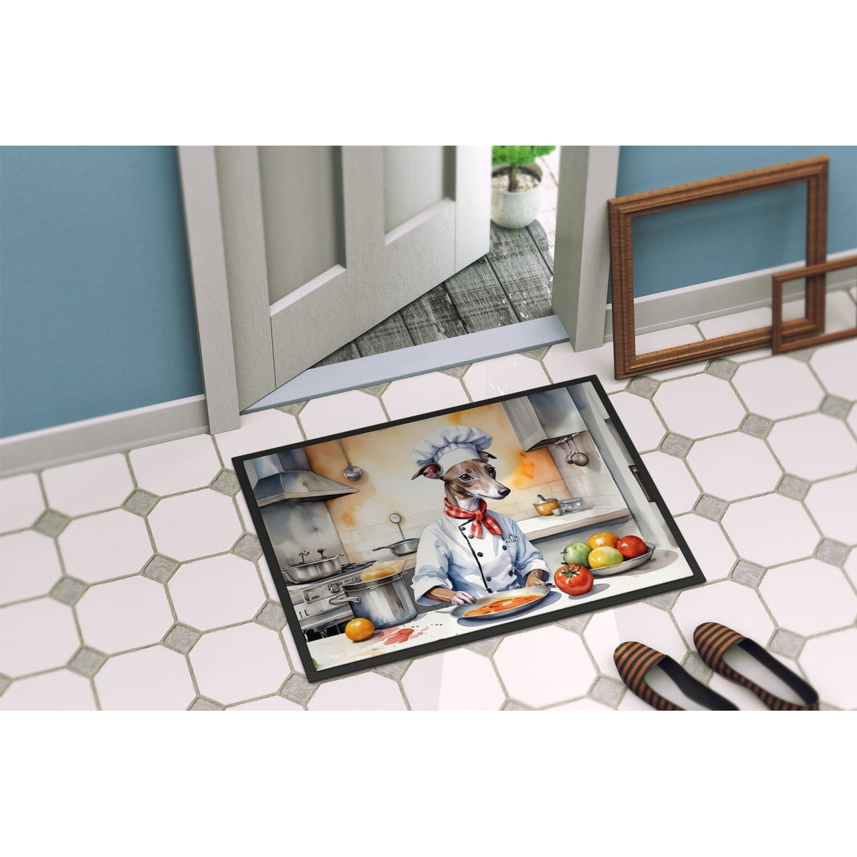 Italian Greyhound The Chef Doormat