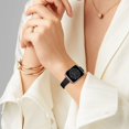 thumbnail image 5 of Stiroll Correas De Cuero Delgadas Compatibles Con Apple Watch Band 49 Mm, 46 Mm, 45 Mm, 44 Mm, 42 Mm (Serie 3 2 1) Pulsera Delgada De Cuero De Grano Superior Para Iwatch Ultra Se Series 10/9/8/7/6/5/4, 5 of 5