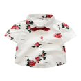 thumbnail image 3 of Bébé Garçons Messieurs Tenue Manches Courtes Chemise à Fleurs Rouge Short 2PCS, 3 of 5