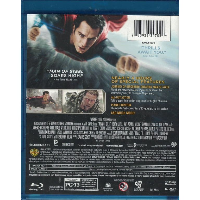 Man of Steel (Blu-ray)