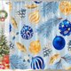 thumbnail image 5 of Christmas Ball Shower Curtain Colorful Christmas Ball Green Candy Cane Hanging On Branches Christmas Decoration Branches, 5 of 5