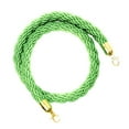 thumbnail image 3 of ziyahi Rope Barriers - Heavy Duty Crowd Control Stanchions Queue Rope Stanchions 2m Green, 3 of 7