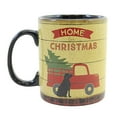 thumbnail image 2 of Tabletop Home For Christmas Mug Stoneware Red Truck Tree Dog 103557, 2 of 3