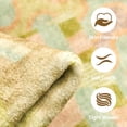 thumbnail image 3 of 8x10 Modern Geometric Green Olive Area Rug, Washable Low Pile Carpet with Non-Slip Backing, Stain-Resistant for Living Room, Bedroom, Playroom, 3 of 8
