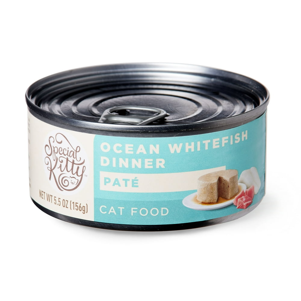 Special Kitty Ocean Whitefish Dinner Pate Wet Cat Food, 5.5 oz