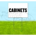 thumbnail image 1 of Cabinets (18" x 24") Yard Sign, Includes Metal Step Stake, 1 of 6