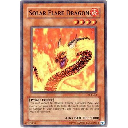 Solas Flare - YuGiOh Ancient Sanctuary Solar Flare Dragon AST-032