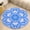Flannel, variant on Blue Agate Gold Vein Art Round Area Rugs for Bedroom Living Room, 5FT Soft Indoor Circle Carpets, Carpet Home Decor Floor Mat