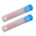 thumbnail image 1 of 2 Pcs Quick Swap Nozzle Ti Alloy Heat Break Hardened Steel CrZrCu All Metal Integrated Nozzle for K2 PLUS 3D Printer 0.4mm, 1 of 4