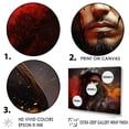 thumbnail image 3 of Designart "Fiery Courage Of Pirates And Corsairs II" Pirate Floater Framed Wall Art Living Room, 3 of 5