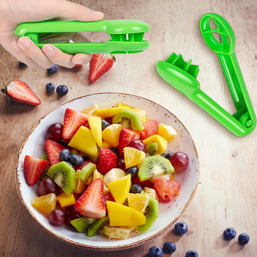 Grape Cutter for Toddlers 1-3,Grape Slicer for Baby, Grape Cutter Tool,Grape Slicer Kitchen Gadget for Small Seedless Fruit Cutting