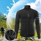 thumbnail image 3 of Chaqueta de ciclismo Invierno a prueba de viento Cálida Manga larga Resistente al agua con bolsillos Prendas de para climas fríos Ciclismo - Negro M Baoblaze Chaqueta de ciclismo, 3 of 8