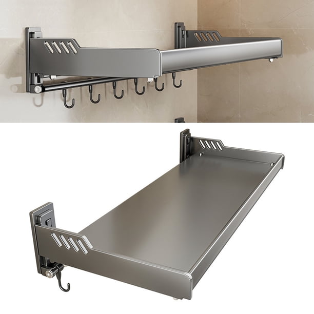 Estante Colgante De Cocina, Estante Flotante De Cocina, Soporte De Pared, Soporte Fuerte, Sin Perforaciones Para Utensilios De Cocina