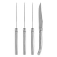 thumbnail image 2 of French Home Laguiole Connoisseur 4-Piece Steak Knife Set with Stainless-Steel Handles, 2 of 4