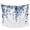 Blue, variant on Grey Eucalyptus Leaves Large Tapestry for Bedroom Wall Hanging Tapestry,Weeping Spring Botanical Summer Ceiling Backdrop Tapestries Poster Blanket Wall Decor for Teens Room Living Room Dorm 85" x 90"