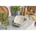thumbnail image 3 of STAUB Ceramique Rectangular Baking Dish Set Eucalyptus 2 Piece, 3 of 7