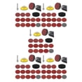thumbnail image 2 of Transemion 130pcs/set Convenient Sanding Disc Tool For Variety Of DIY Projects Accessory Sanding Papers Easy 5Set, 2 of 6