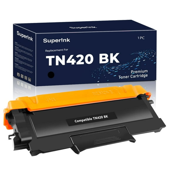 Compatible Brother TN-420 Black Toner Cartridge By Superink